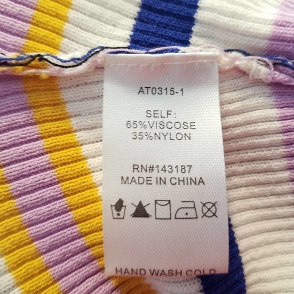 Dance & Marvel Crop Top Super Short Small - Picture 5 of 5